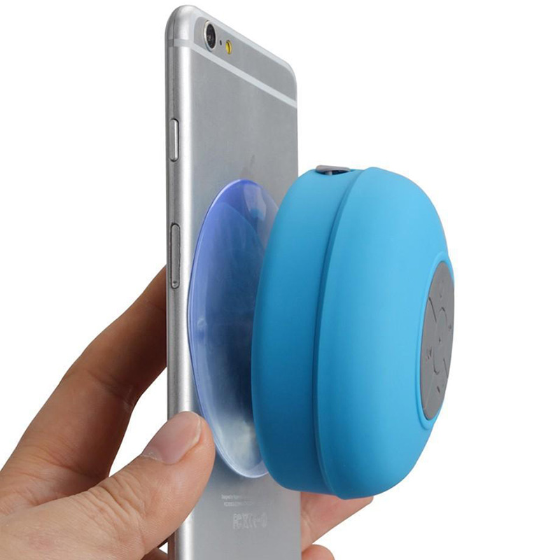 Mini haut-parleur, Enceinte de musique Bluetooth imperméable, portable,  idéal pour salle de bain - Rose