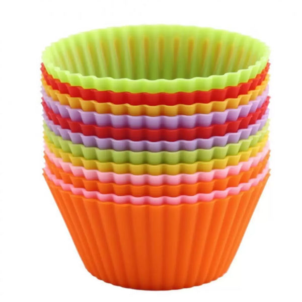 12 Silicone Cupcake Molds - www.zunik.fr - Yannick