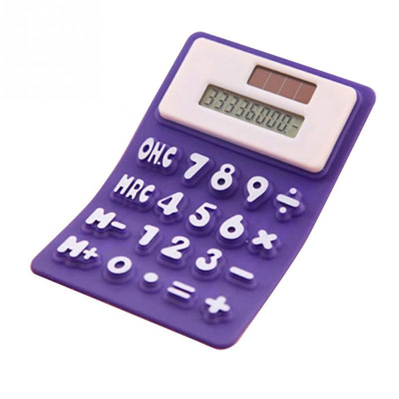 vreplrse Calculez avec facilité - Calculatrice Comptable Portable Efficace  et précise Calculatrice Scientifique ABS sans Effort, Lilas Violet