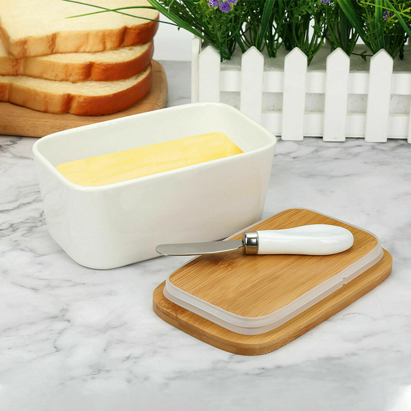 Beurrier 17 x 10 x 7 cm Boîte à beurre Boîte à fromage oîte de conservation  des aliments