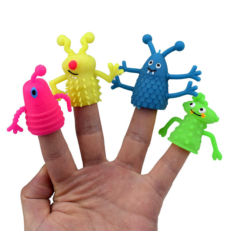 Variété de jouets pour doigts