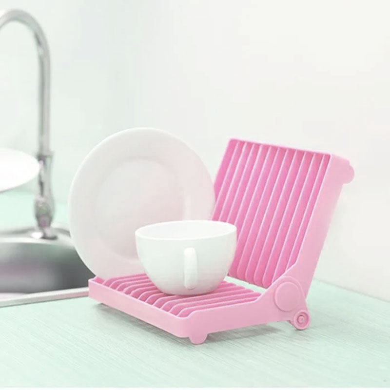 Mini égouttoir vaisselle pliable compact