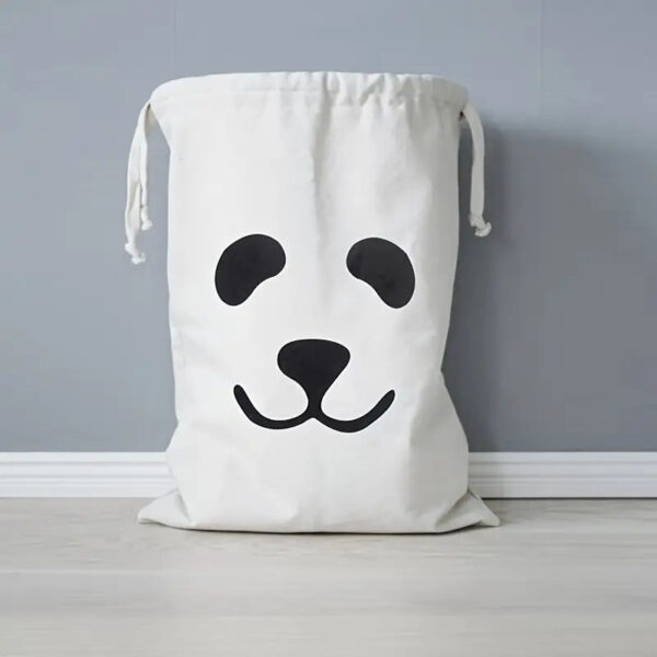 Playful laundry bag | Panda